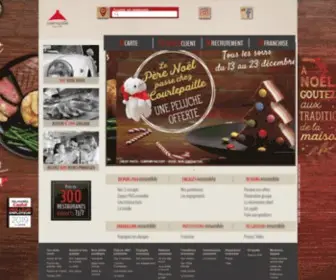 Courtepaille.com(Les restaurants de toutes les grillades) Screenshot