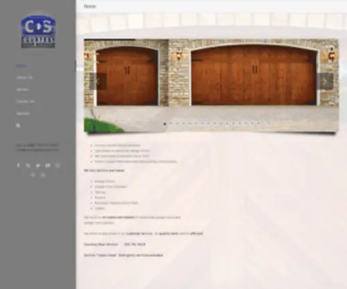 Courtesydoorservice.com(Serving the Denver Colorado Area) Screenshot