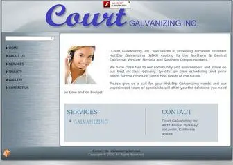 Courtgalvanizinginc.com(Court Galvanizing Inc) Screenshot