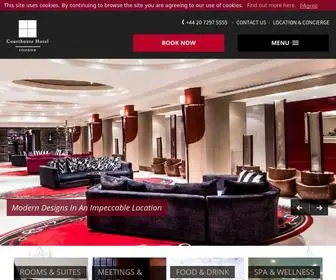 Courthouse-Hotel.com(5 Star Hotel In Central London) Screenshot