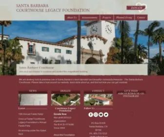 Courthouselegacyfoundation.org(Santa Barbara Courthouse Legacy Foundation) Screenshot