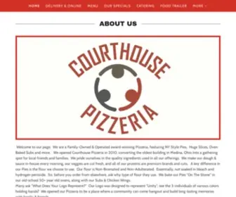 Courthousepizzeria.com(Courthouse Pizzeria) Screenshot