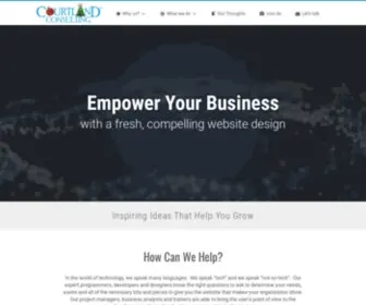 Courtlandconsulting.com(Lansing Small Business) Screenshot
