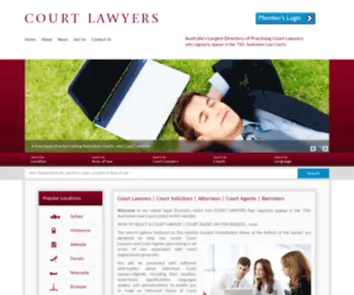 Courtlawyers.com.au(Court Solicitors) Screenshot