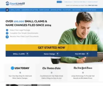Courtlinked.com(Small Claims) Screenshot