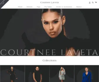 Courtneelaveta.com(Courtnee's Closet) Screenshot