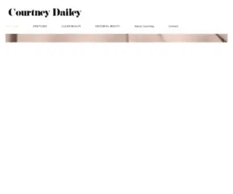 Courtneydailey.com(Los Angeles Beauty Photographer) Screenshot