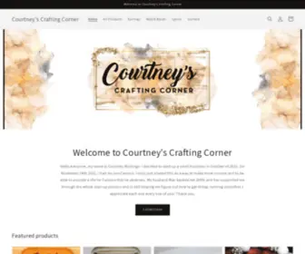 Courtneyscraftingcorner.com(Courtney's Crafting Corner) Screenshot