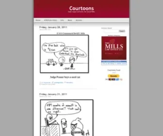 Courtoons.net(Legal Cartoons) Screenshot