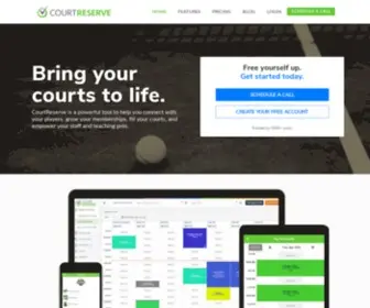 Courtreserve.com(Discover the leading club management system) Screenshot