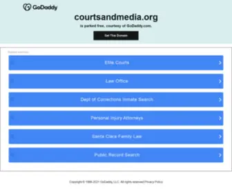 Courtsandmedia.org(Courtsandmedia) Screenshot