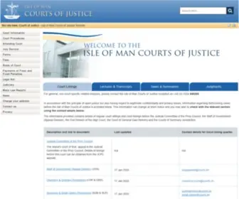Courts.im(Isle of Man Courts of Justice) Screenshot