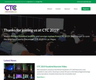 Courttechnologyconference.org(CTC New Orleans 2019) Screenshot