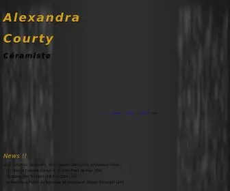 Courty-Ceramique.com(Alexandra) Screenshot