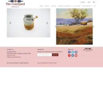 Courtyardgallery.com(Watercolor) Screenshot