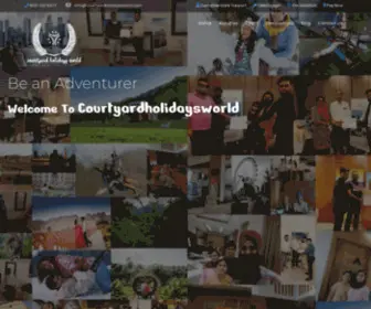 CourtyardholidaysWorld.com(Courtyard Holidays World) Screenshot