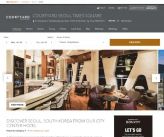 Courtyardseoul.com(Hotel in Seoul City Center) Screenshot