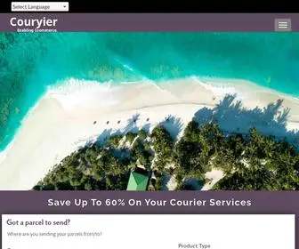 Couryier.com(Your Logistics Partner) Screenshot