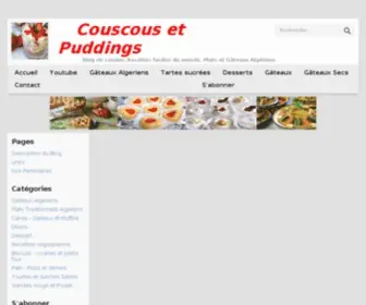 Couscousetpuddings.com(Couscous et Puddings) Screenshot