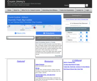 Cousinjimmys.com(Cousinjimmys) Screenshot