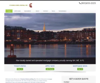 Cousinshomelending.com(Cousins Home Lending) Screenshot