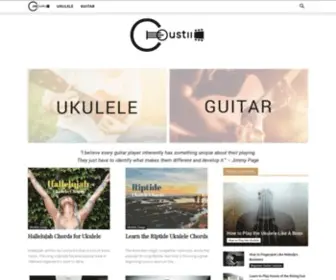 Coustii.com(Home) Screenshot