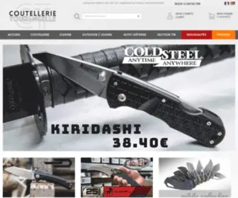Coutellerie-Tourangelle.com(Vente de Couteaux en ligne) Screenshot