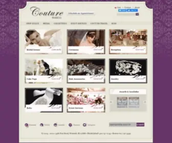 Couture-Bridal.com(Couture Bridal) Screenshot