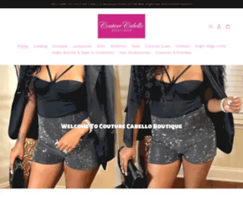 Couturecabello.com(Women’s Clothing Boutique) Screenshot