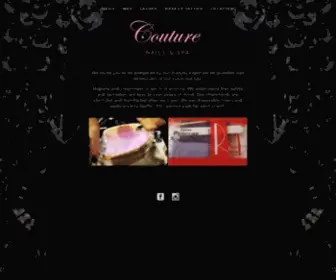 Couturenailsspa.com(Couture Nails & Spa) Screenshot