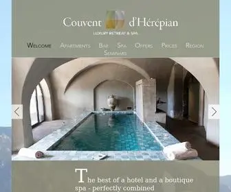 Couvent-Herepian.com(Boutique B&B hotel) Screenshot