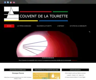 Couventdelatourette.fr(Couvent Sainte) Screenshot