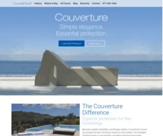 Couverturedebois.com(Custom Outdoor Patio Furniture Covers) Screenshot