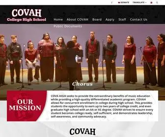 Covaconservatory.org(Conservatory Of Vocal And Instrumental Arts High School) Screenshot