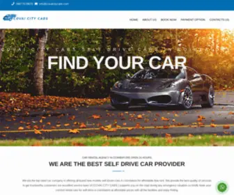 Covaicitycabs.com(Covai City Cabs) Screenshot