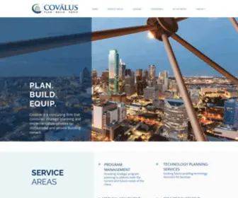 Covalus.com(Healthcare Consulting) Screenshot