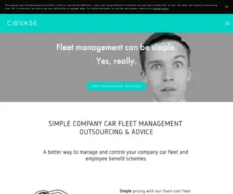 Covase.co.uk(Covase Fleet Management) Screenshot