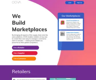 CovaWorld.com(We Build Marketplaces) Screenshot