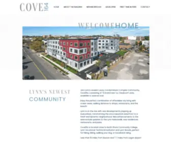 Cove164.com(Luxury Condominiums) Screenshot