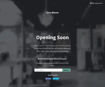 Covebloom.com(Cove Bloom) Screenshot