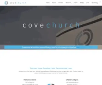 Covechurch.com(Cove Church) Screenshot