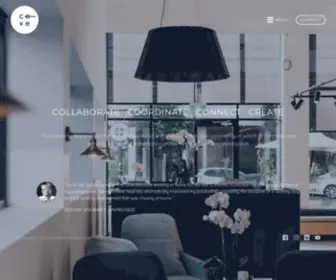 Covecowork.com.au(A coworking space) Screenshot