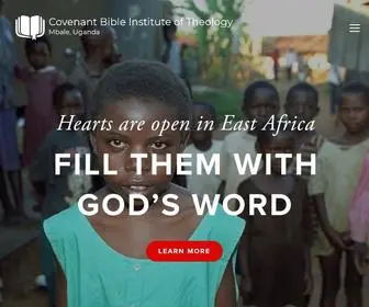 Covenantbibleinstitute.org(Covenant Bible Institute of Theology) Screenshot