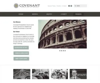 Covenantchattanooga.org(Covenant Presbyterian Church) Screenshot