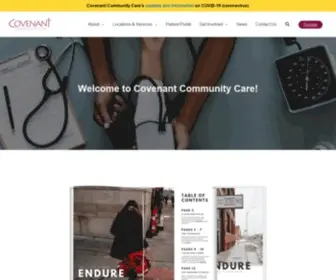 Covenantcommunitycare.org(Serving Metro Detroit with Christ) Screenshot