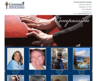 Covenantfuneral.com(Covenant Funeral & Crematory) Screenshot