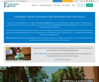 Covenanthousenola.org(Covenant House) Screenshot