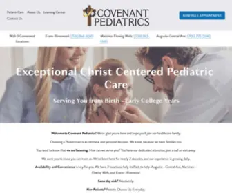 Covenantpeds.com(Covenant Pediatrics) Screenshot