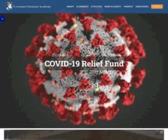 Covenantrams.org(Covenant Christian Academy) Screenshot