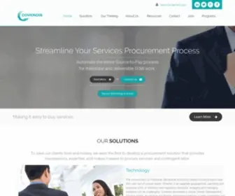 Covendis.com(Workforce Management Solu) Screenshot